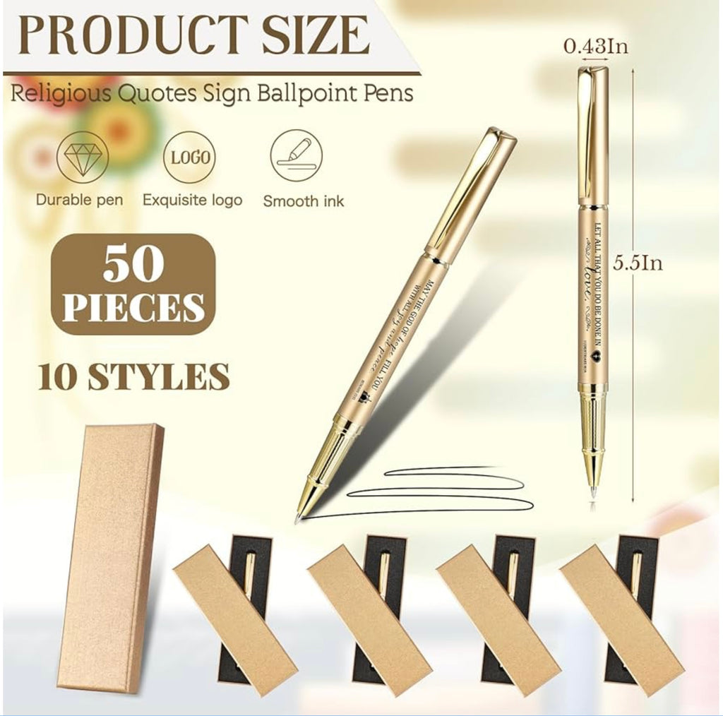 Bible Verse Ink Pens