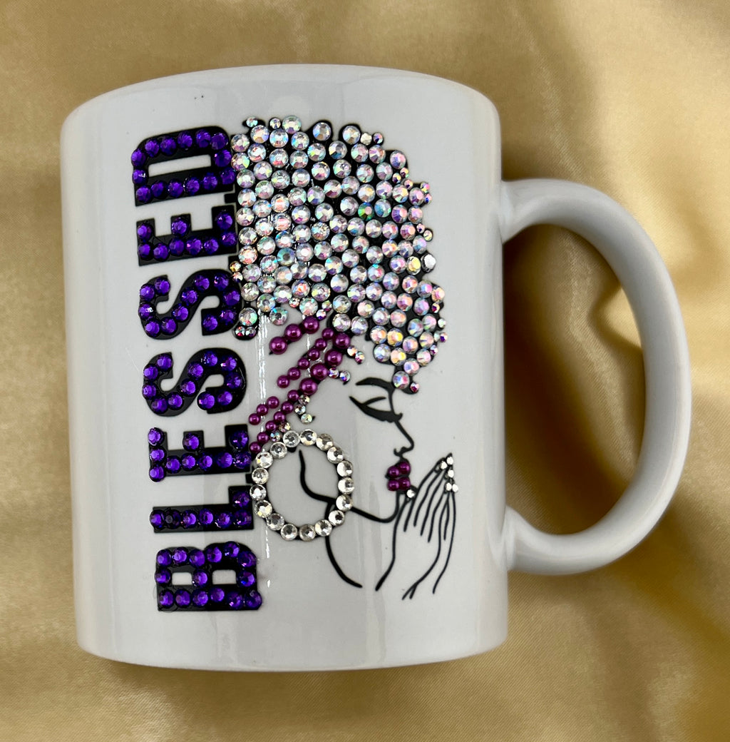 Custom Rhinestone Mug