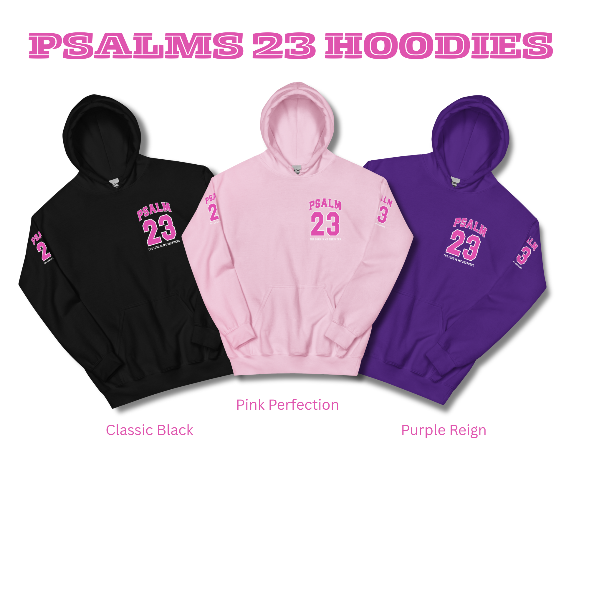Psalms 23 Hoodie